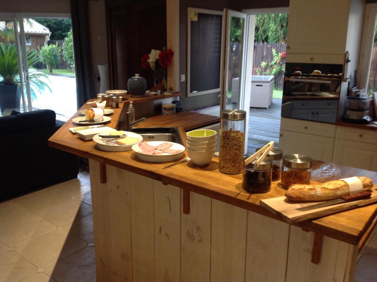 ル・テック Les Rives Du Bassin Bed & Breakfast エクステリア 写真